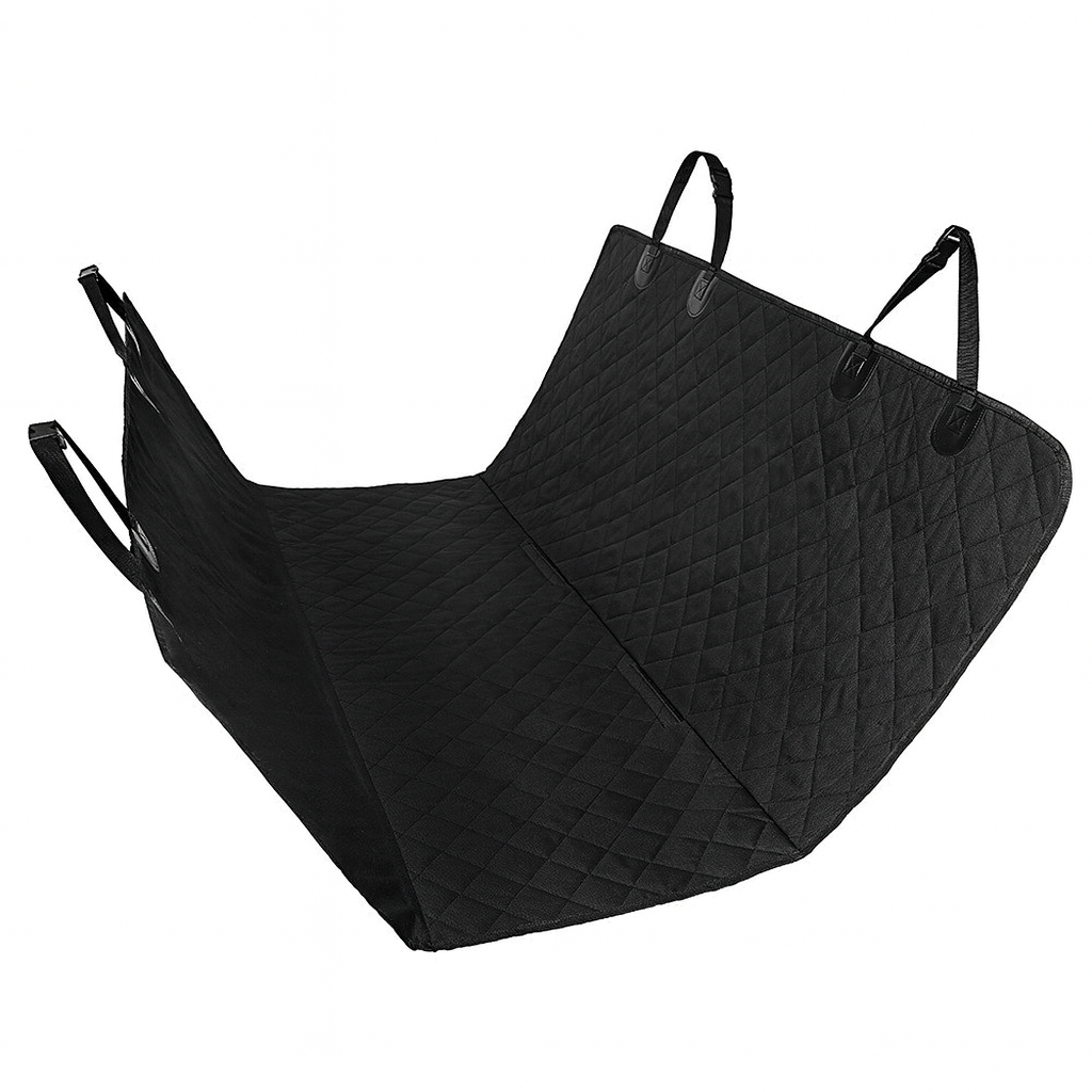 Pet Travel Hammock - Rear Seat Protector with Pocket & Zipper