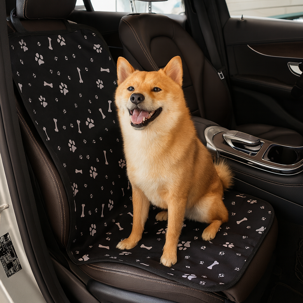 Comfy Ride Mat - Waterproof Pet Seat Cover for Mess-Free Trips