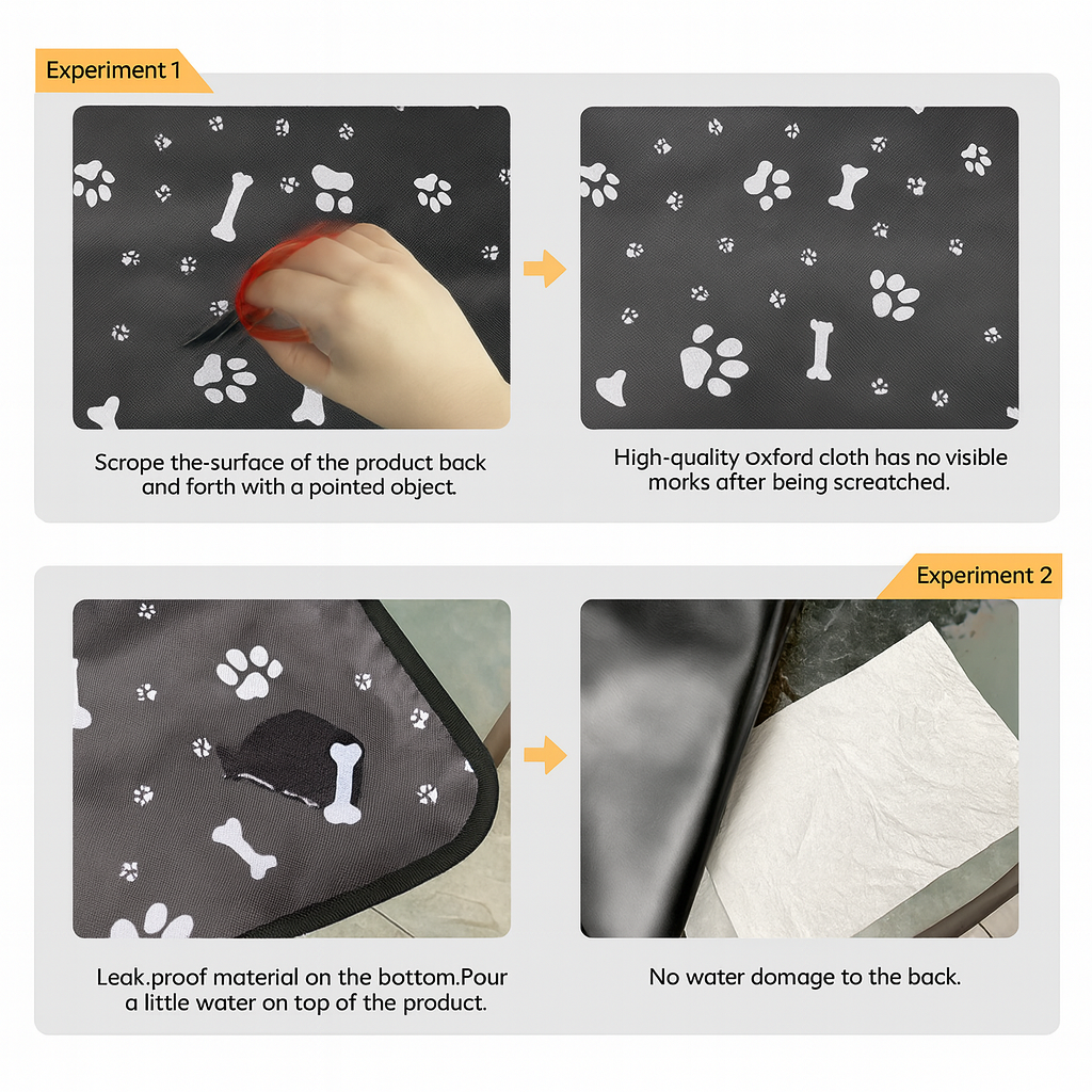 Comfy Ride Mat - Waterproof Pet Seat Cover for Mess-Free Trips