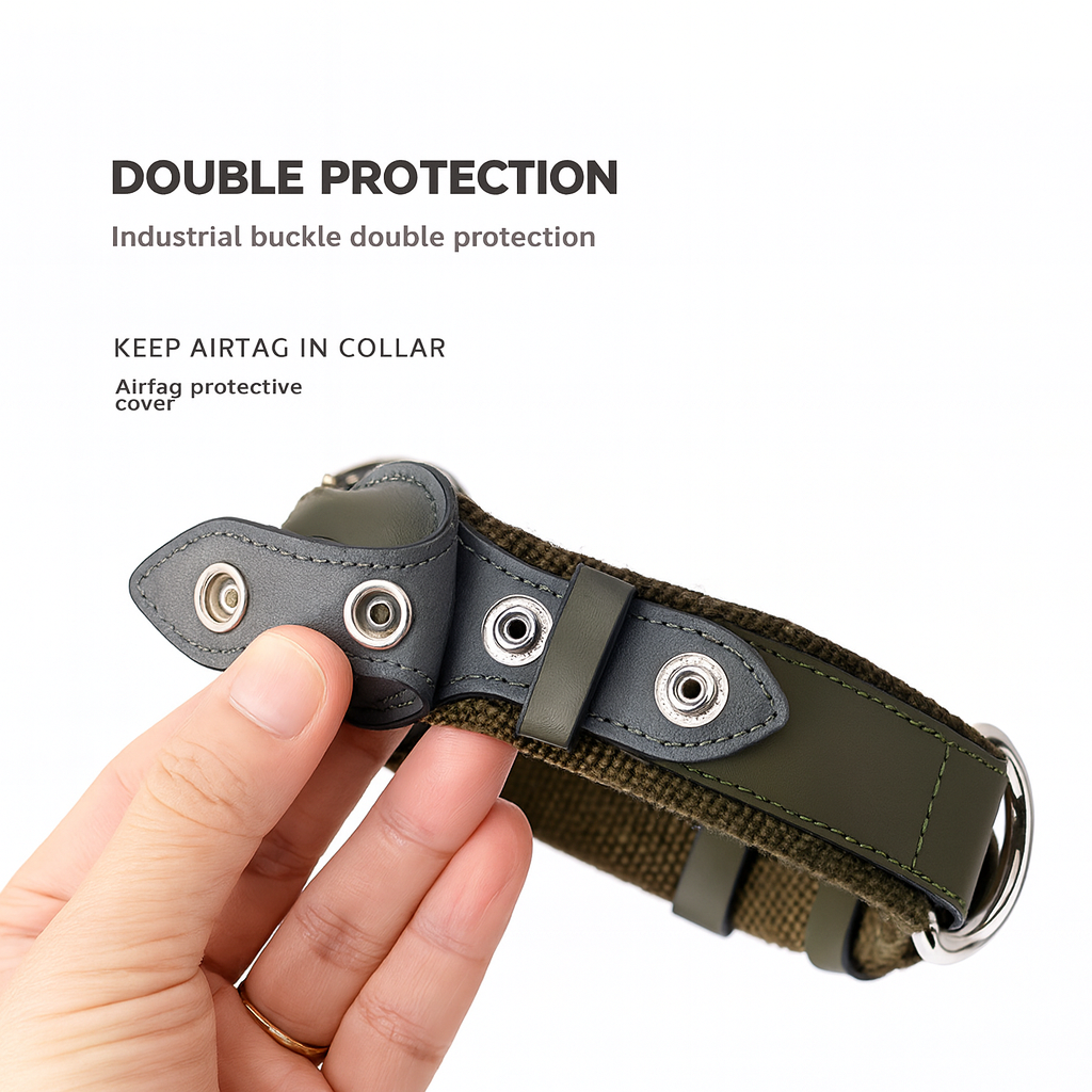 Track Ease Collar - Adjustable GPS Holder for Dogs & Puppies