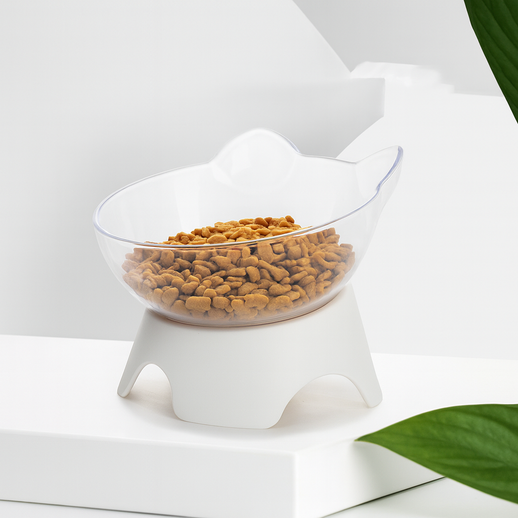 Paw Lift Bowl : Easy - Eat Tilt Design for Happy Pets