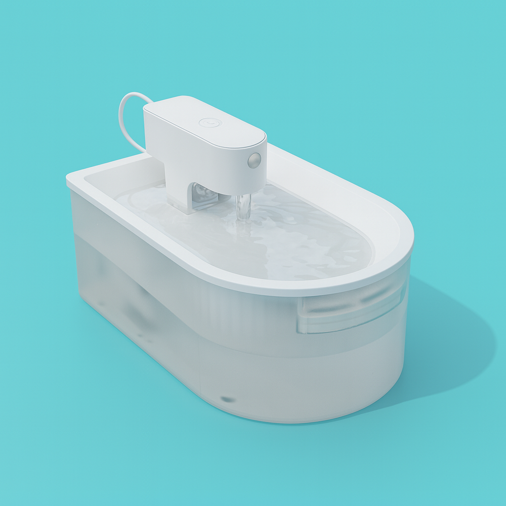 PurePaws Fountain - Fresh Flowing Water Your Pet Will Love