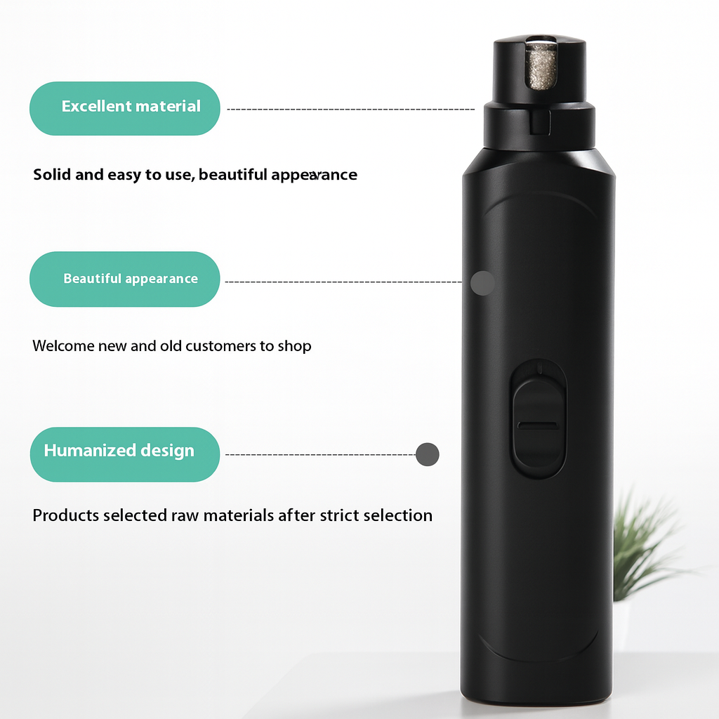 Paw Care Nail Grinder - Safe, Quick, Stress-Free Grooming Tool