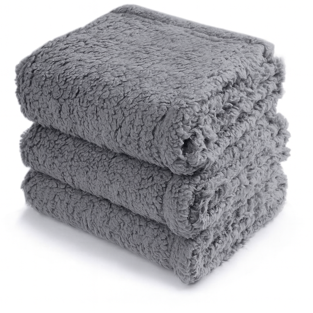 Fur Haven Velvet Blanket - Cozy Comfort for Your Pet