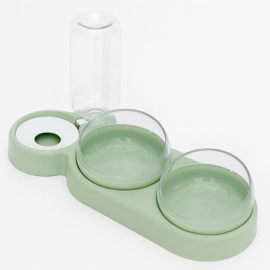 Fountain Feeder - Keep Your Pet Fed and Hydrated Easily