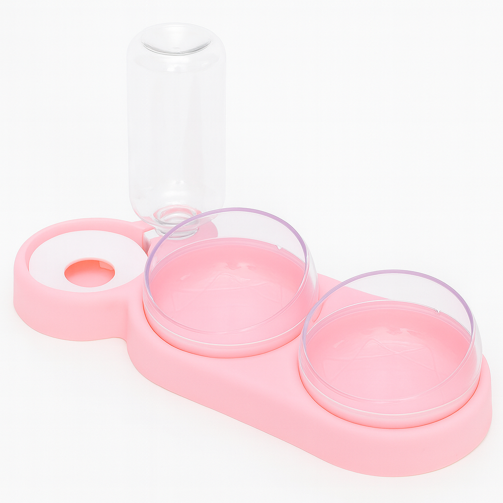 Fountain Feeder - Keep Your Pet Fed and Hydrated Easily