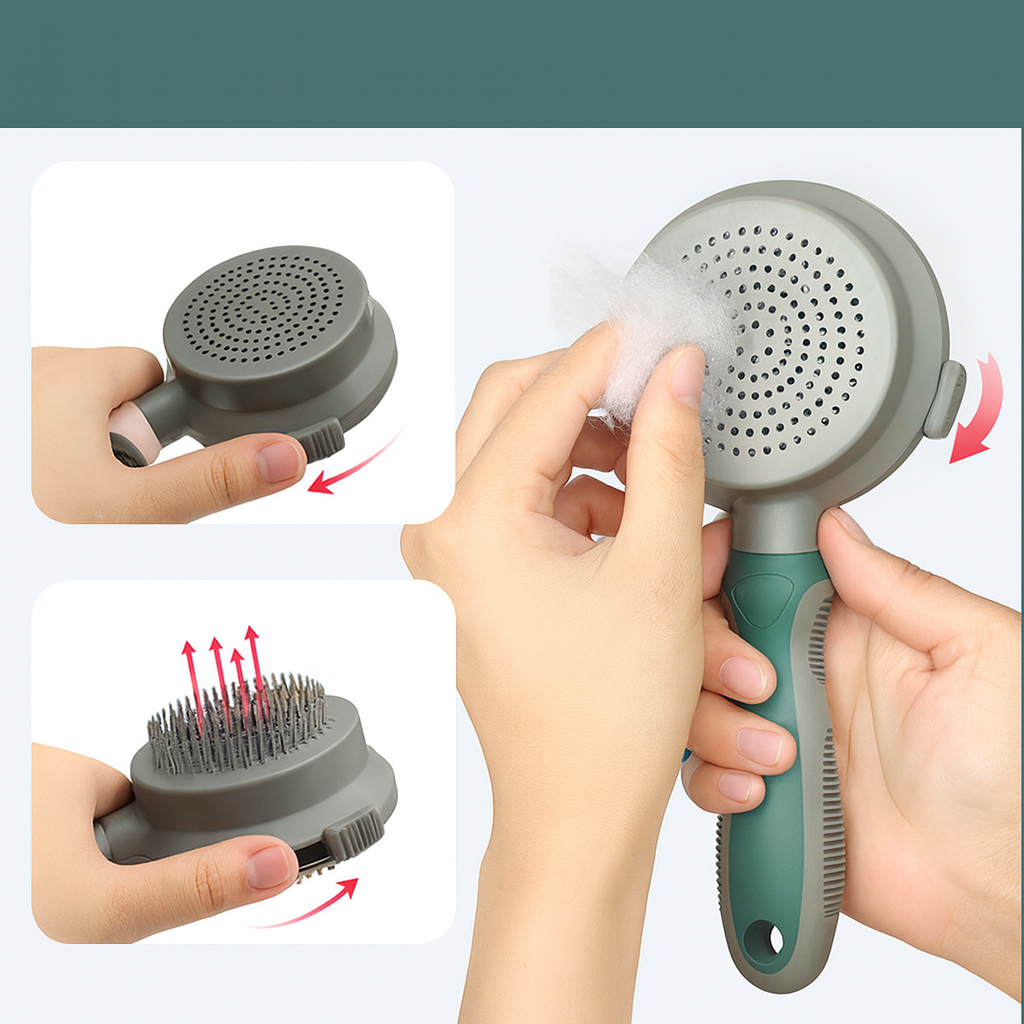 PetGlow Brush - Remove Loose Hair in Seconds