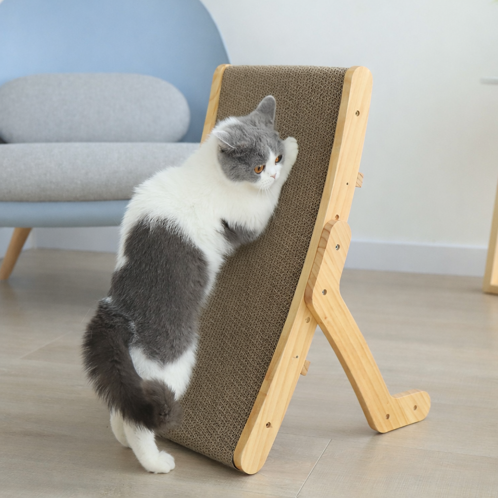 Happy Curl Cat Bed – Shape It, Scratch It, Love It