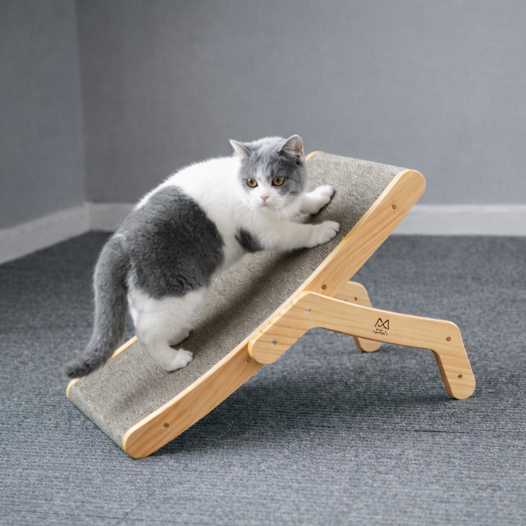 Happy Curl Cat Bed – Shape It, Scratch It, Love It