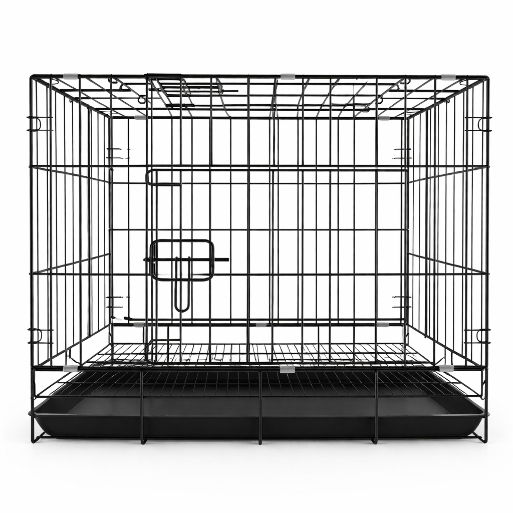 Cozy Crate Folding Pet Cage – Keep Dogs Safe and Secure