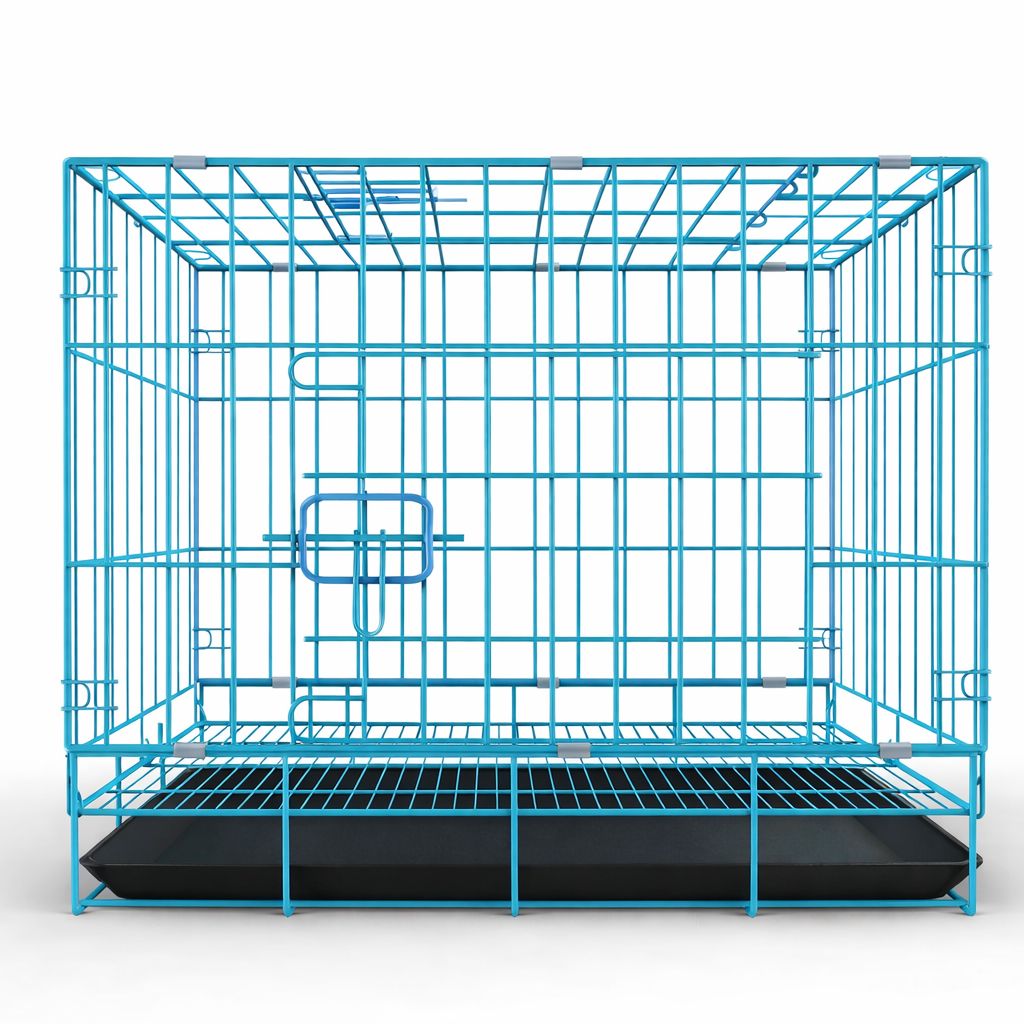 Cozy Crate Folding Pet Cage – Keep Dogs Safe and Secure