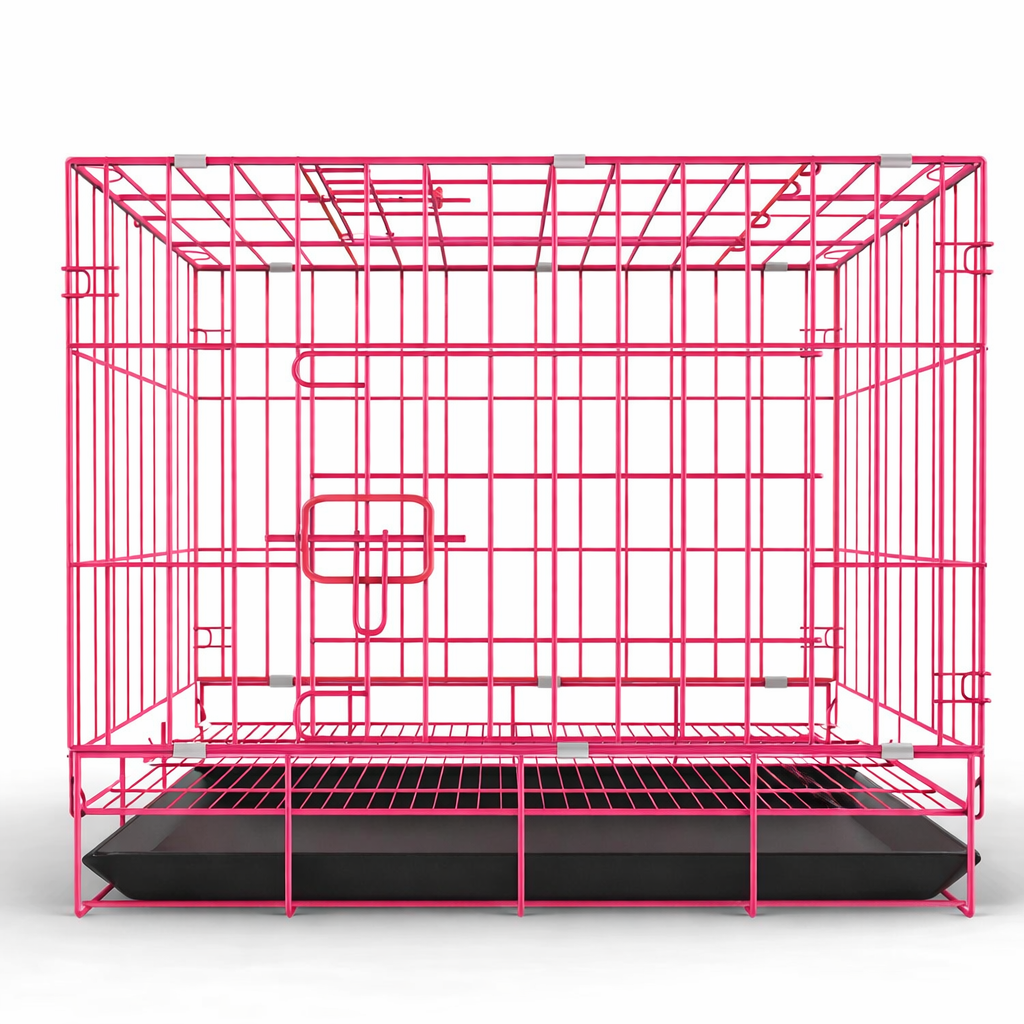 Cozy Crate Folding Pet Cage – Keep Dogs Safe and Secure