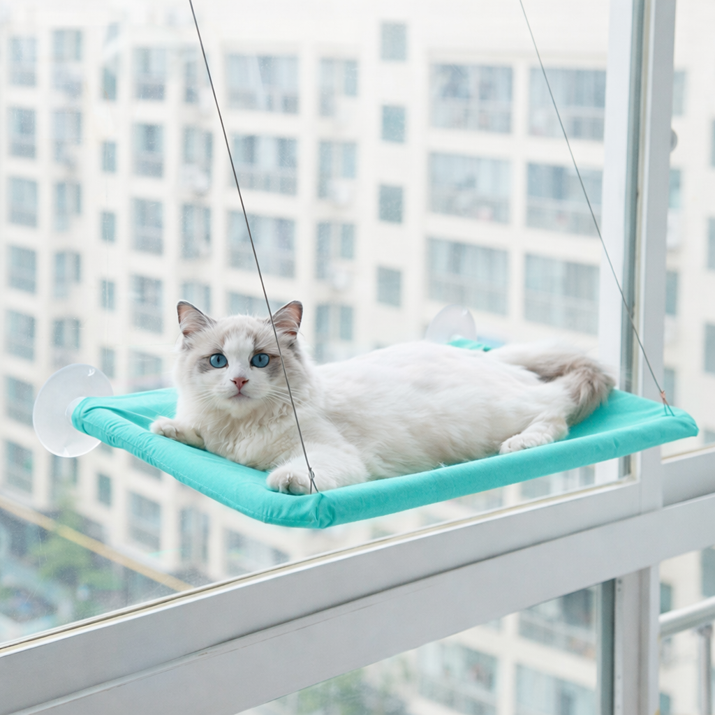 Happy Paws Window Bed – Give Your Cat the Best Sun Spot
