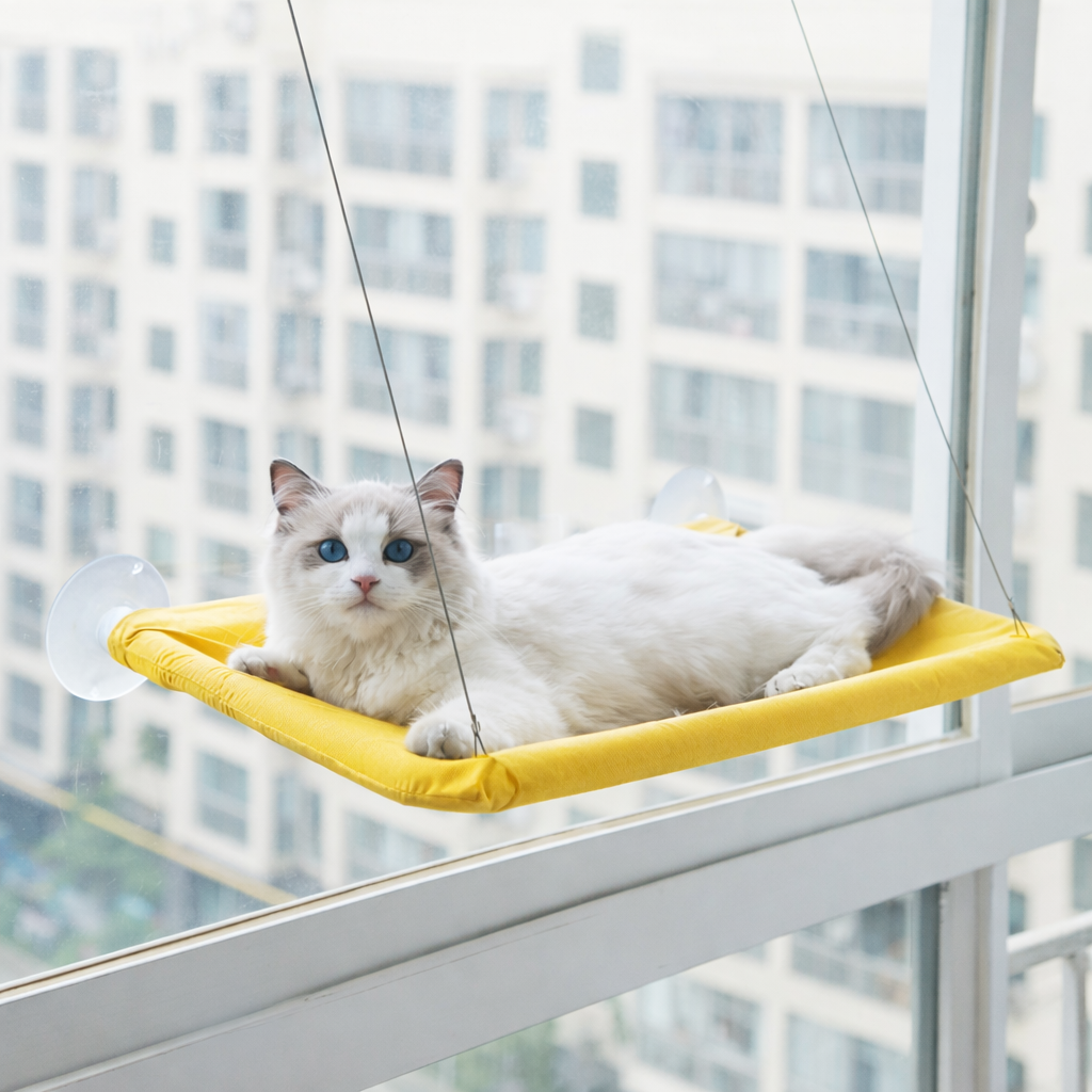 Happy Paws Window Bed – Give Your Cat the Best Sun Spot