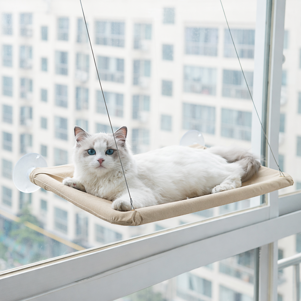 Happy Paws Window Bed – Give Your Cat the Best Sun Spot
