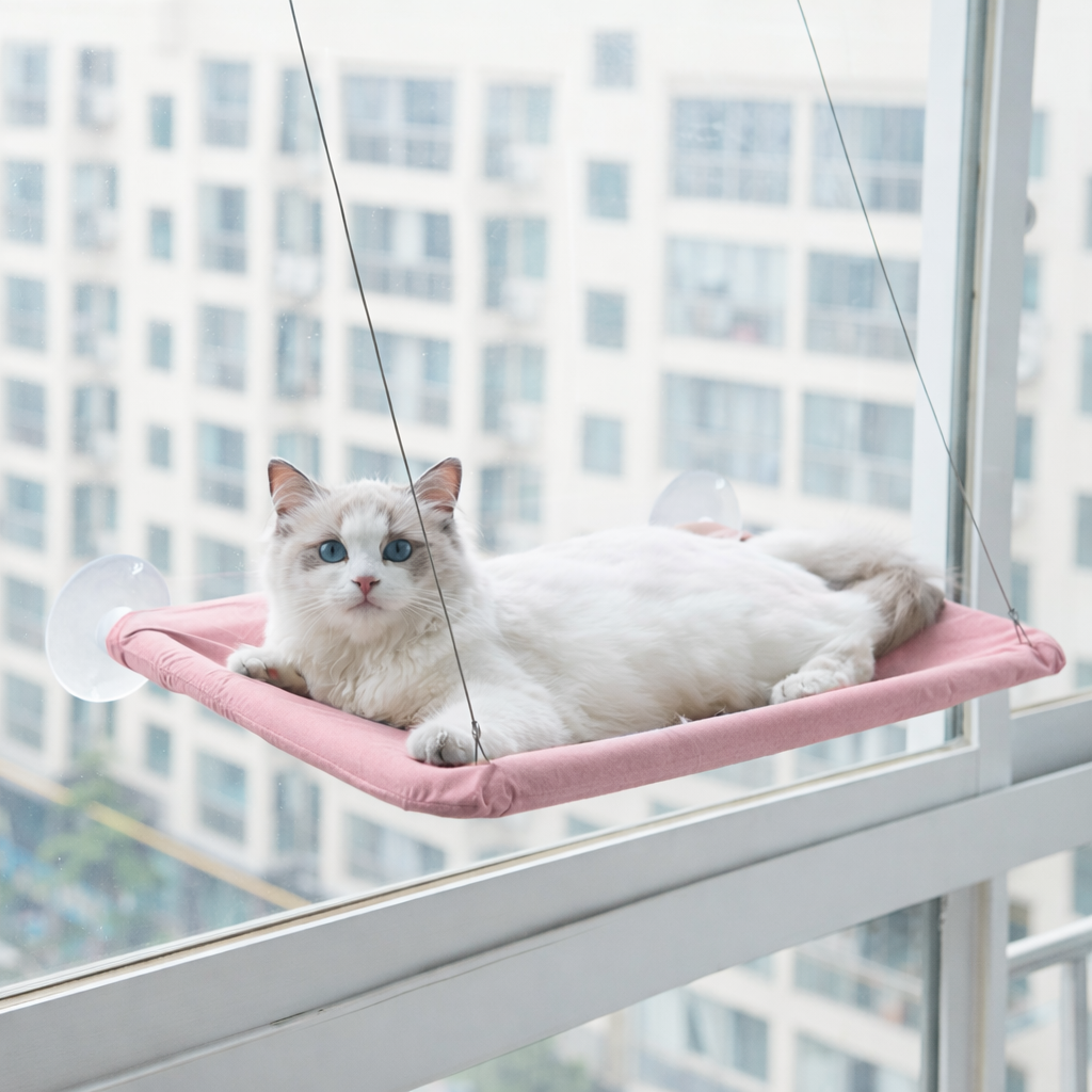 Happy Paws Window Bed – Give Your Cat the Best Sun Spot