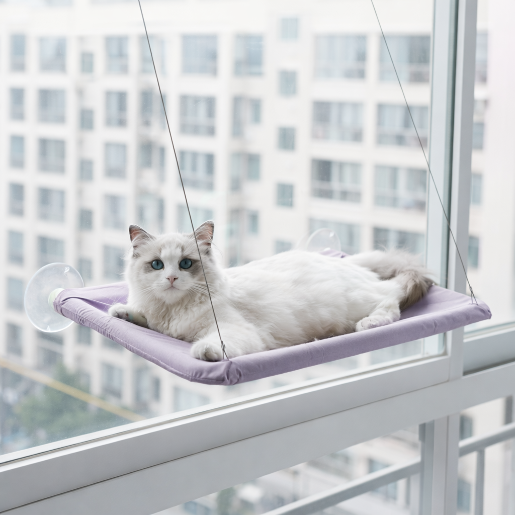 Happy Paws Window Bed – Give Your Cat the Best Sun Spot