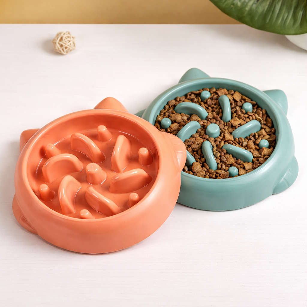 Slow Flow Pet Bowl – Prevent Choking and Improve Digestion