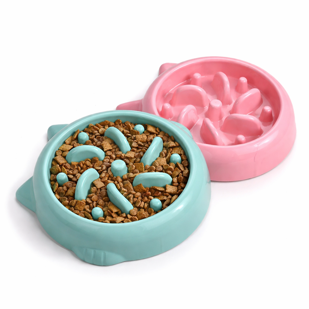 Slow Flow Pet Bowl – Prevent Choking and Improve Digestion