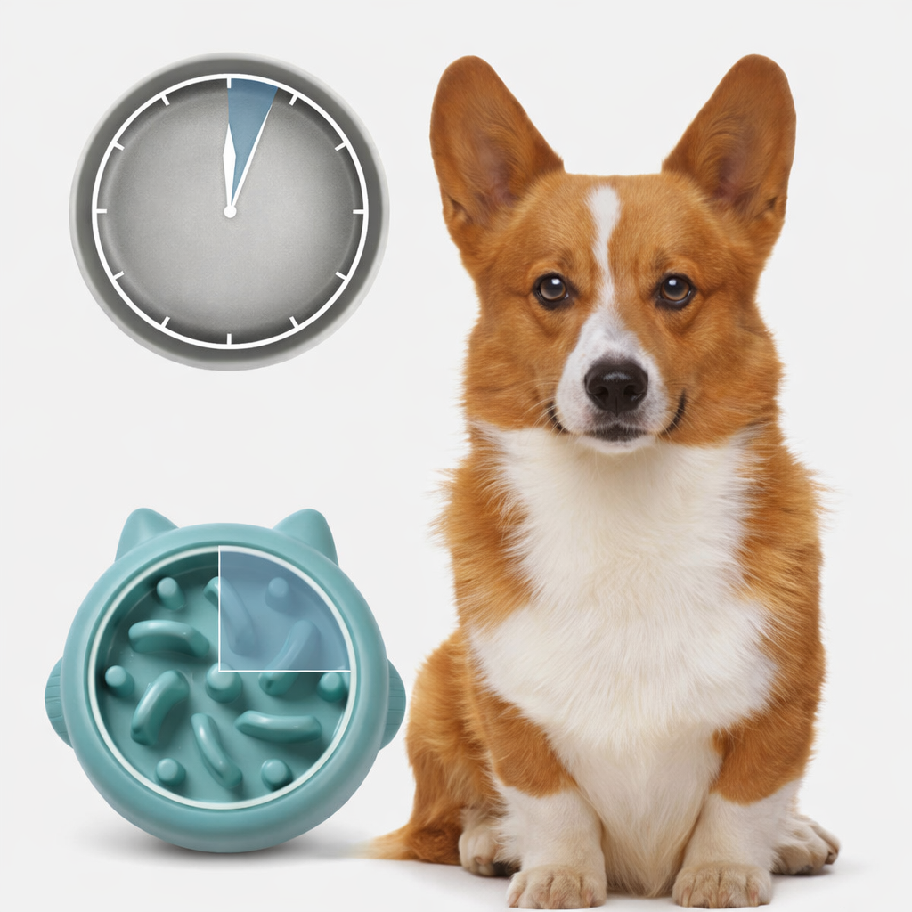 Slow Flow Pet Bowl – Prevent Choking and Improve Digestion