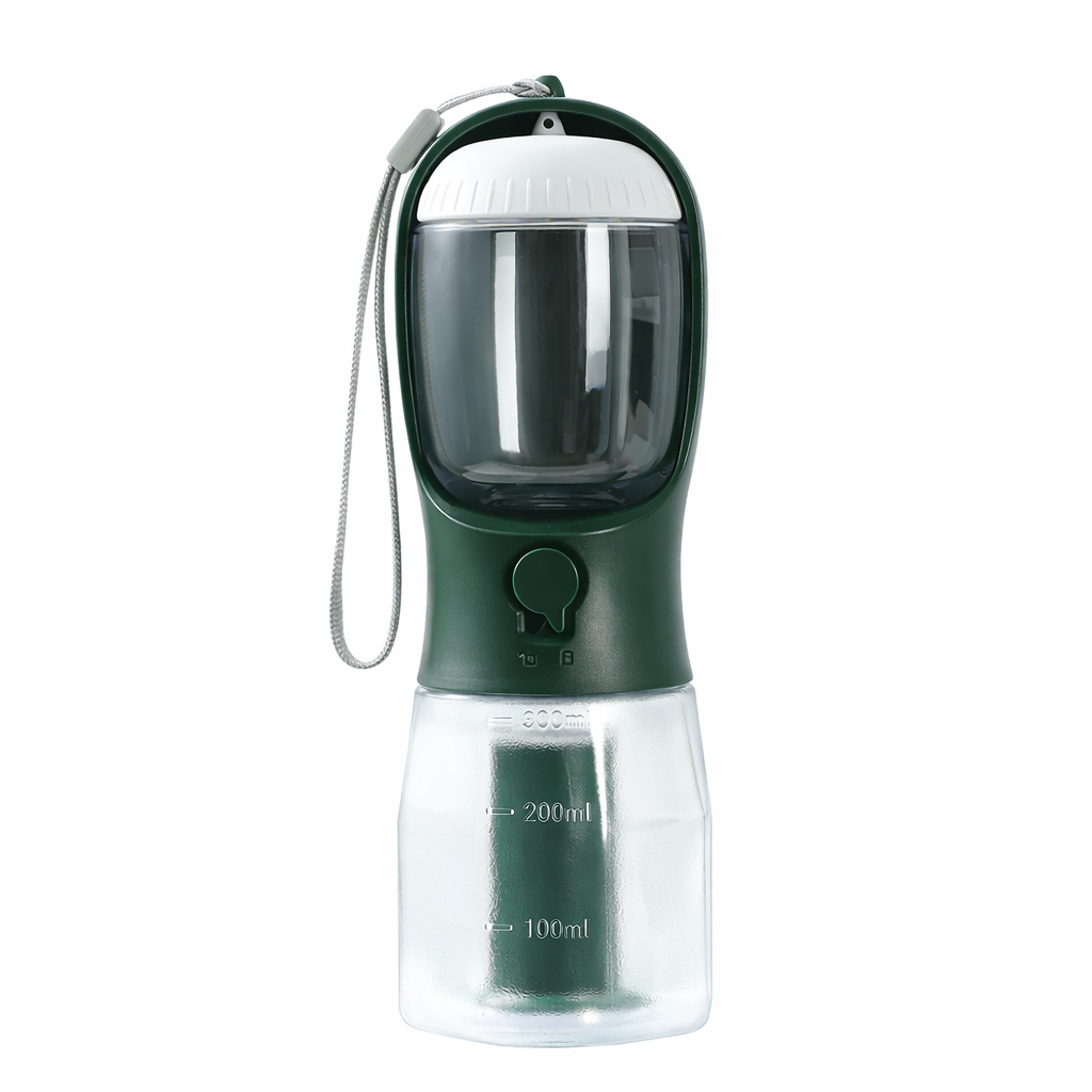 Cozy Trip Dog Cup – Water, Food, and Waste Bags in One