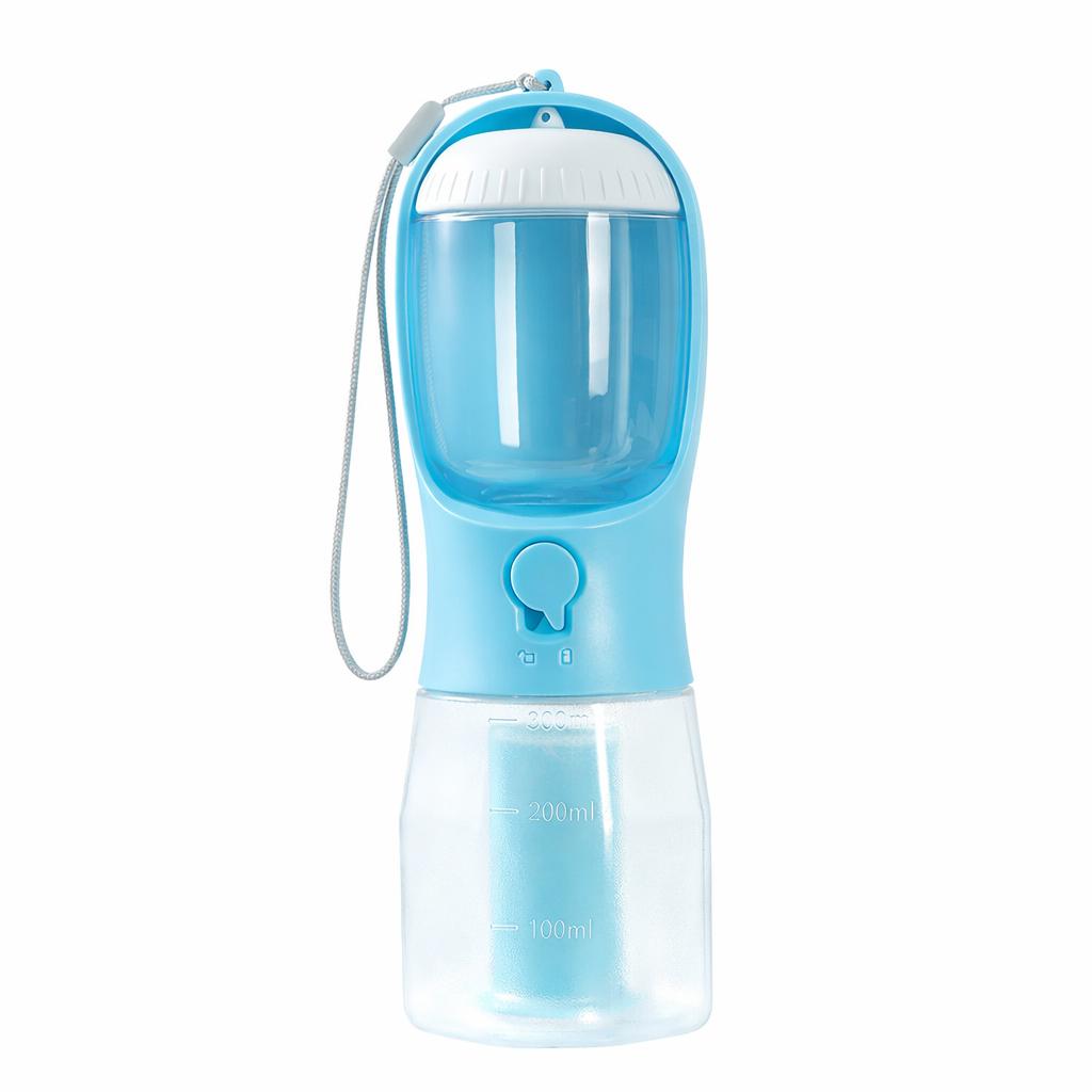 Cozy Trip Dog Cup – Water, Food, and Waste Bags in One