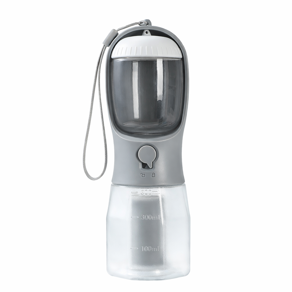 Cozy Trip Dog Cup – Water, Food, and Waste Bags in One