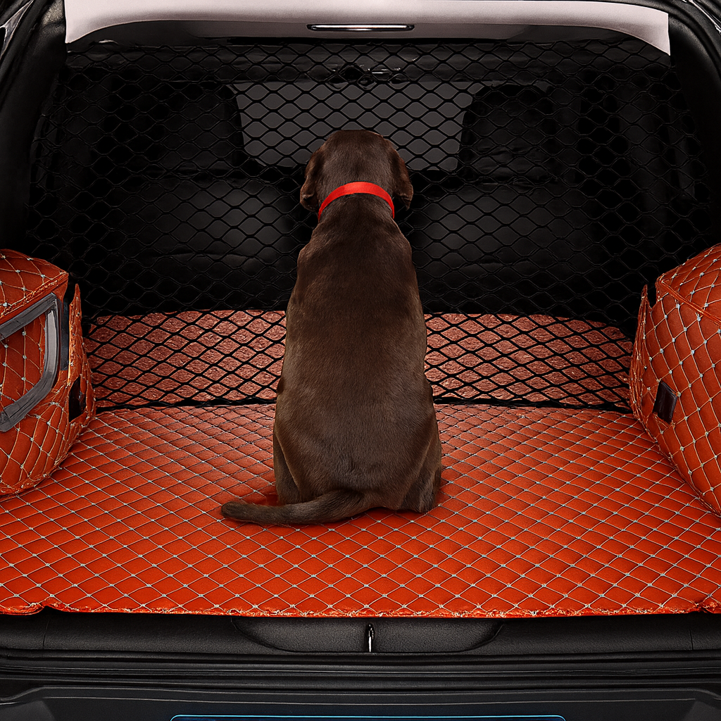 Travel Safe Pet Barrier – Easy and Cozy Car Safety