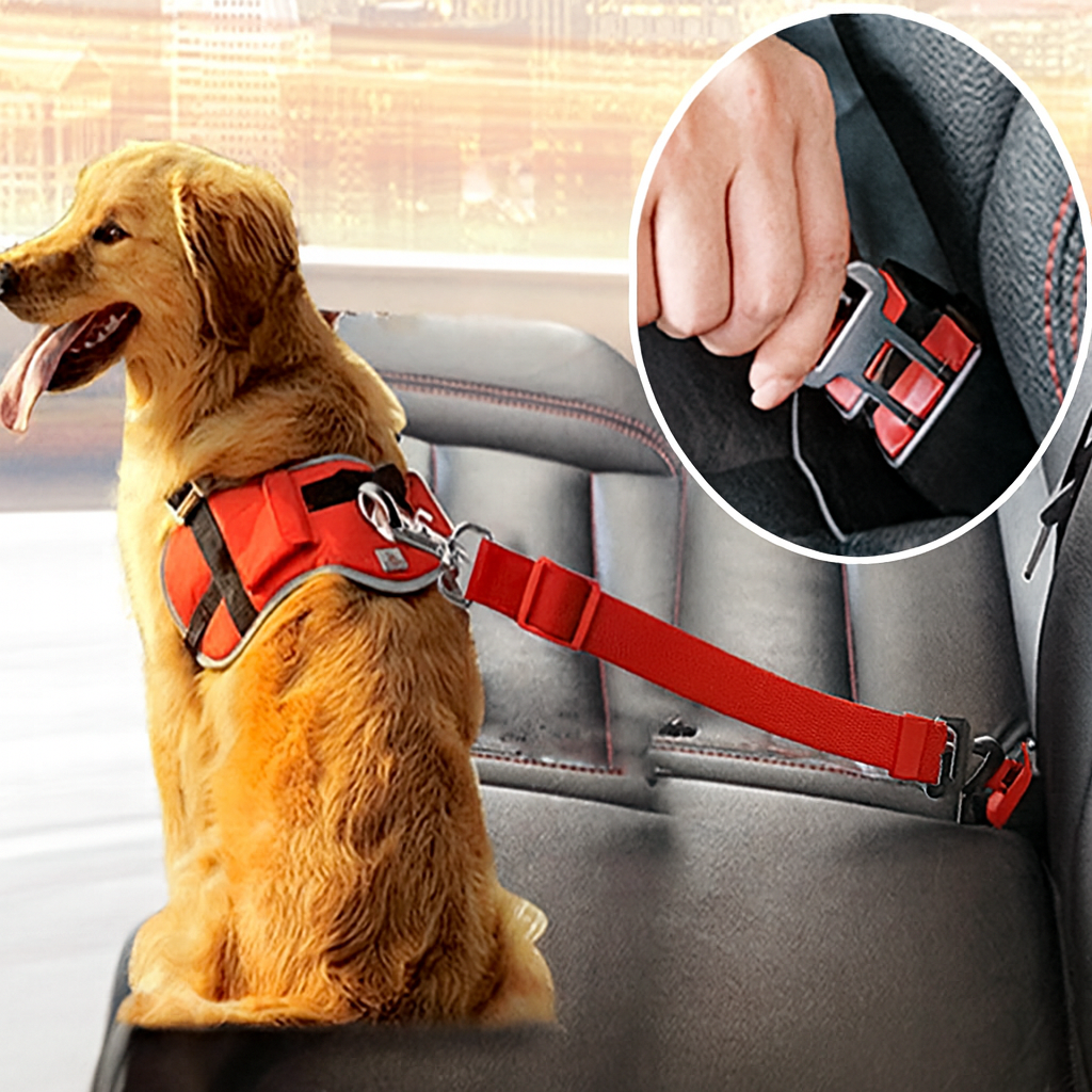 Comfort-Fit Pet Car Seat Belt for Stress-Free Rides