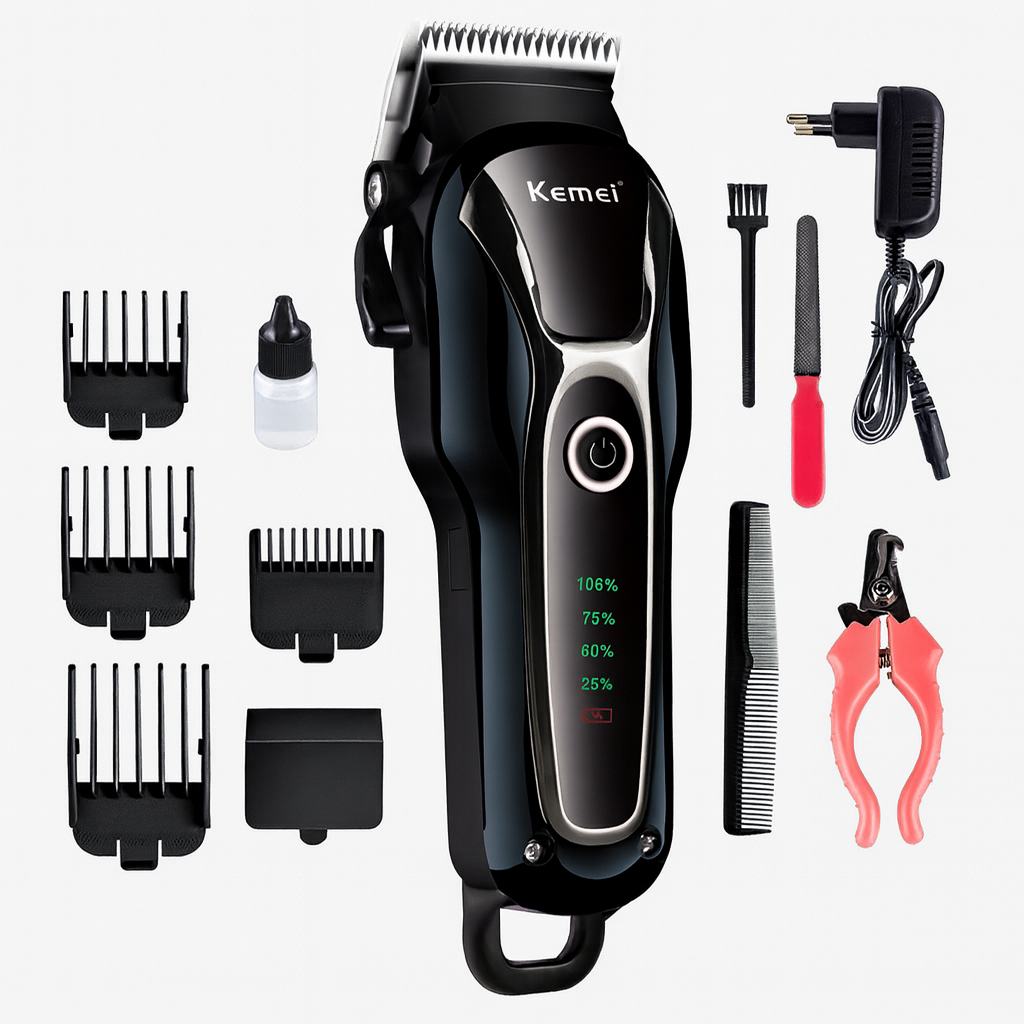 Gentle Electric Pet Trimmer for Easy Home Grooming