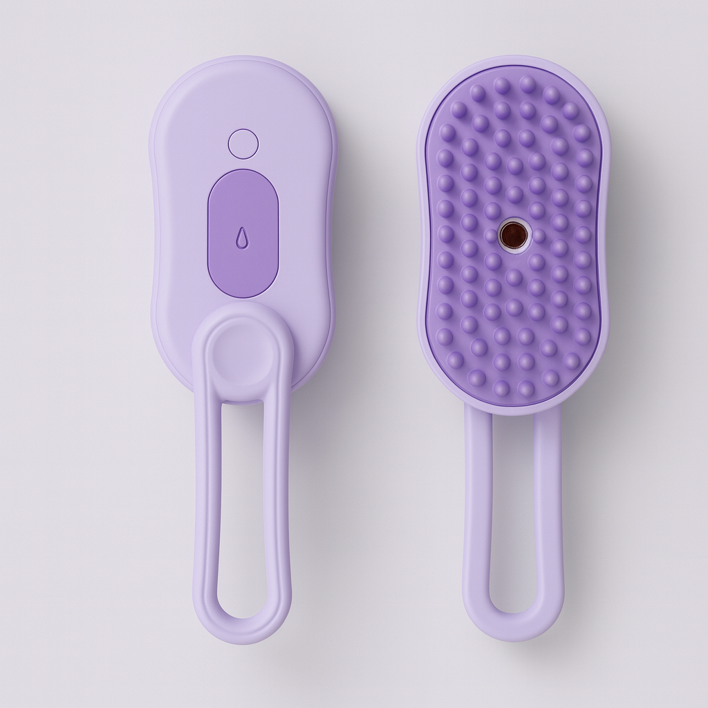 Happy Tail Elite Steam Brush – Salon-Quality Shine at Home