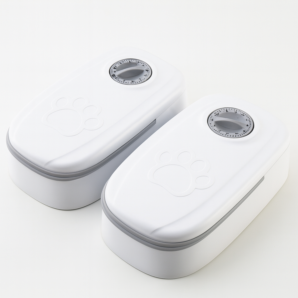 Furry Elegance Automatic Feeder – Stylish, Precise, and Convenient