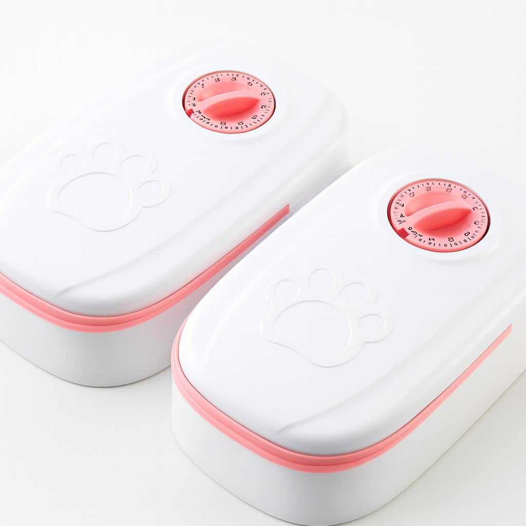 Furry Elegance Automatic Feeder – Stylish, Precise, and Convenient