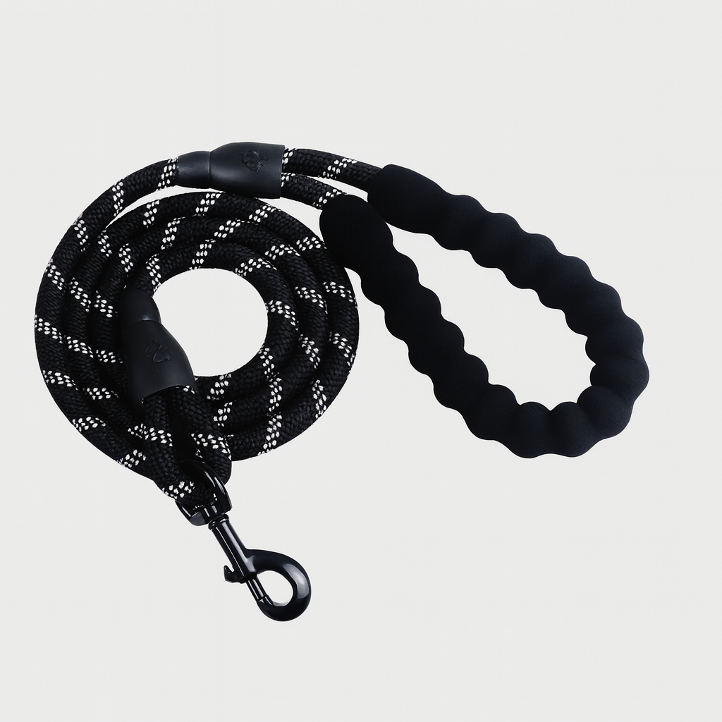 Happy Pup Nylon Dog Leash – Safe Evening Walks for Pets