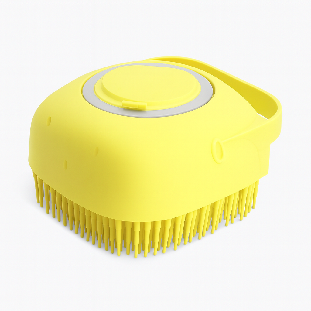 Gentle Paws Pet Massage Brush – Short Hair Grooming Made Simple