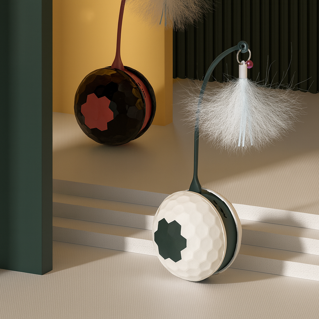 Cozy Fur Electric Cat Toy – Elegant, Safe, and Fun