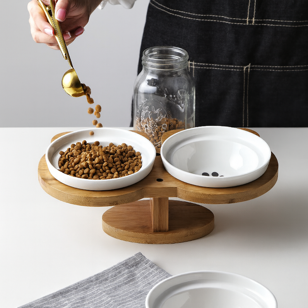 Comfy Paws Premium Ceramic Bowl – Perfect Dining Experience for Cats