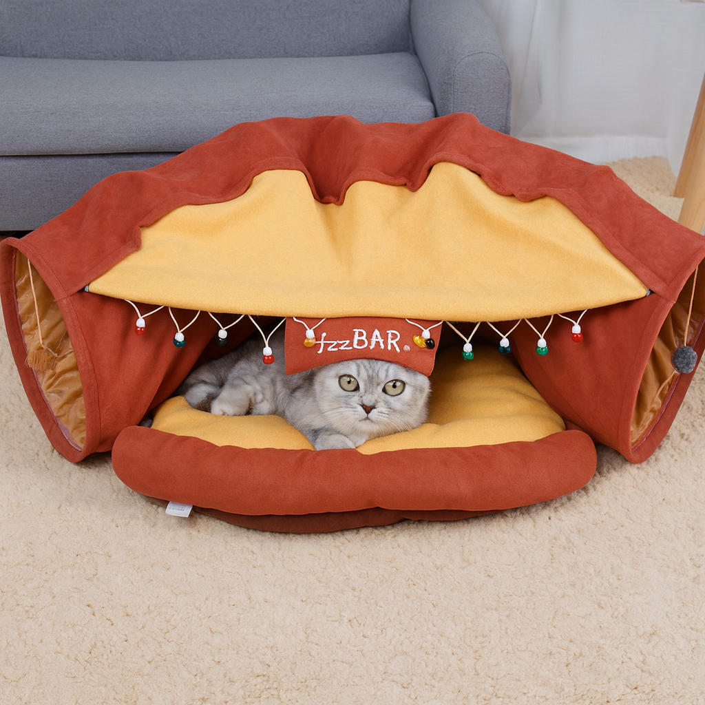 Pet Buddy Cat & Rabbit Tunnel – Stimulate Fun and Movement