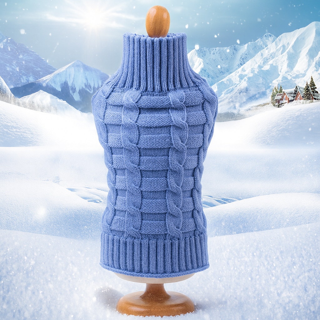 Cozy Paws Cashmere Dog Sweater – Soft, Warm, and Stylish
