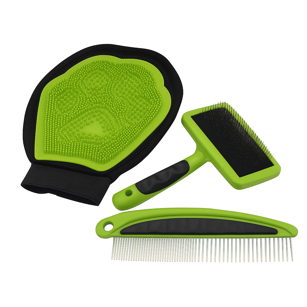 Pet Buddy Rake Comb Set – Clean, Detangle, and Relax Pets