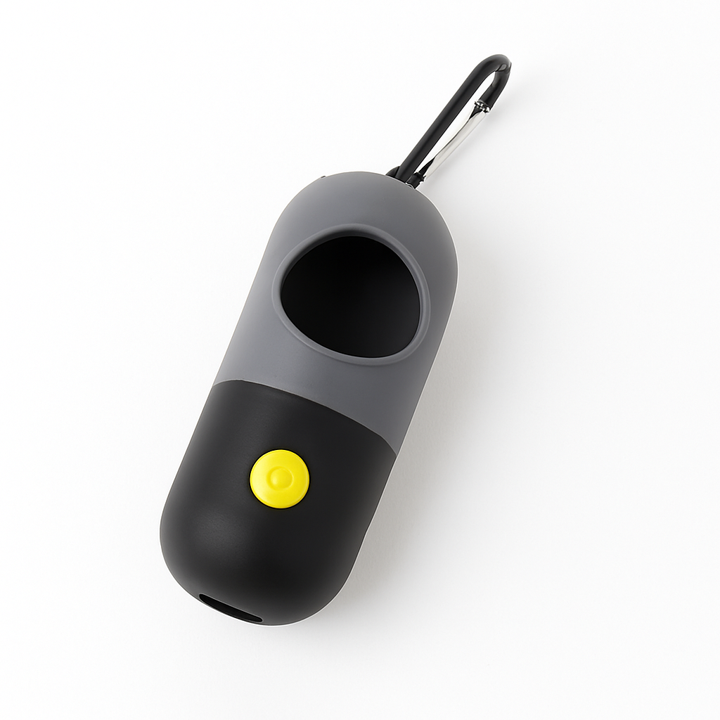 Cozy Fur LED Pet Bag Holder – Clean Walks Anytime