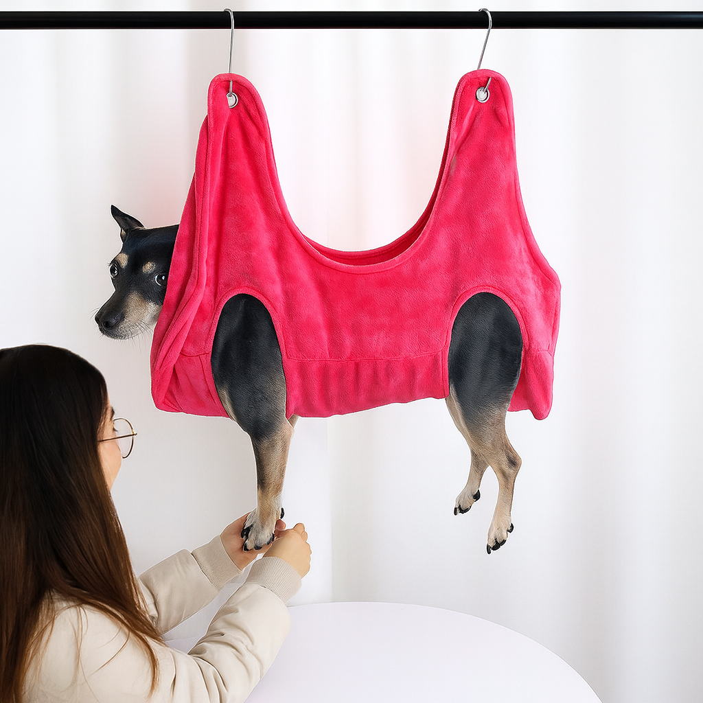 Furry Care Nail Trimming Hammock – Perfect for Dogs and Cats