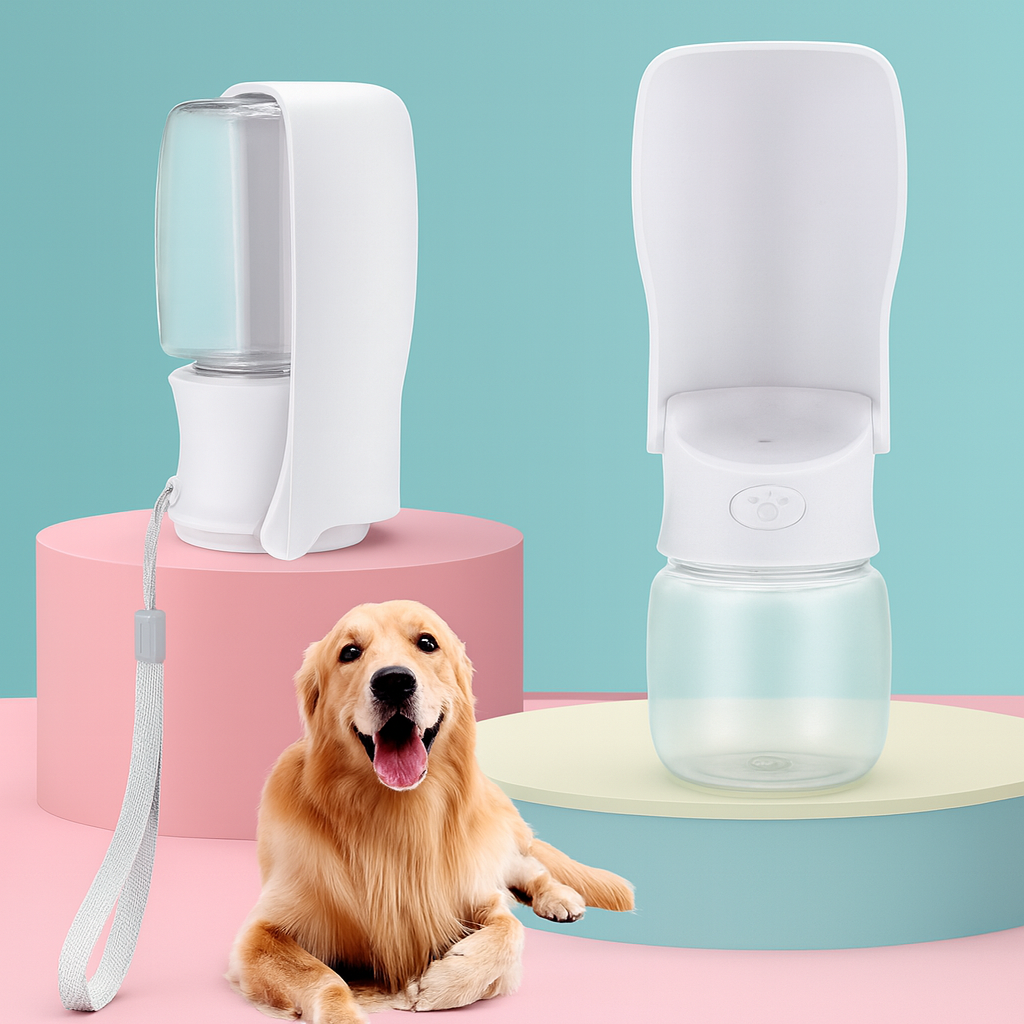 Quick Sip Portable Pet Water Bottle – Walks Made Easier