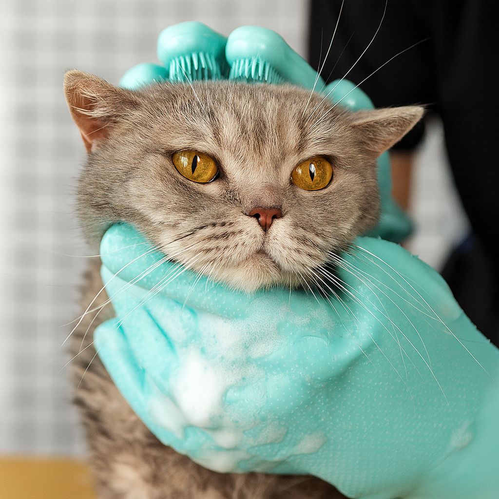 Paw Spa Silicone Brush – Relaxing Massage While Grooming Dogs Cats