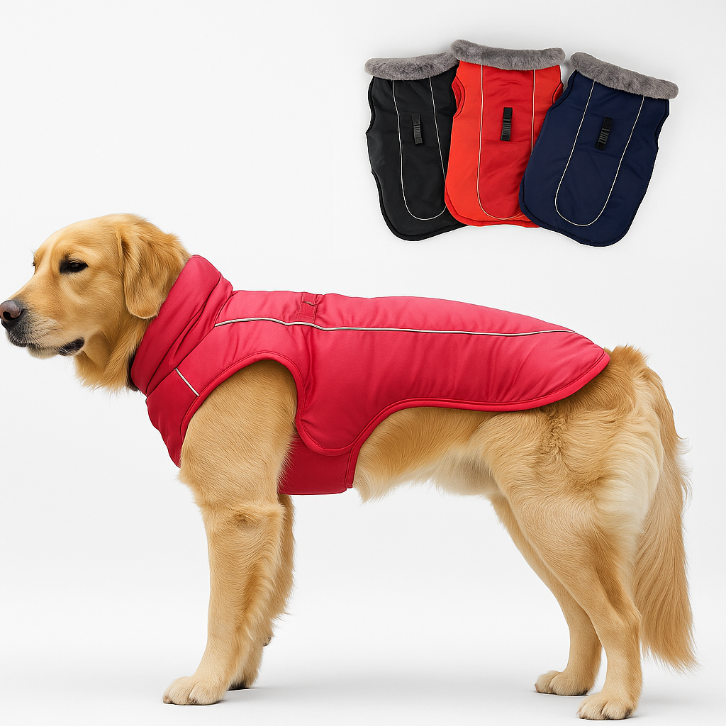 Fur Warm Padded Jacket - Safe & Snug for Cold Days