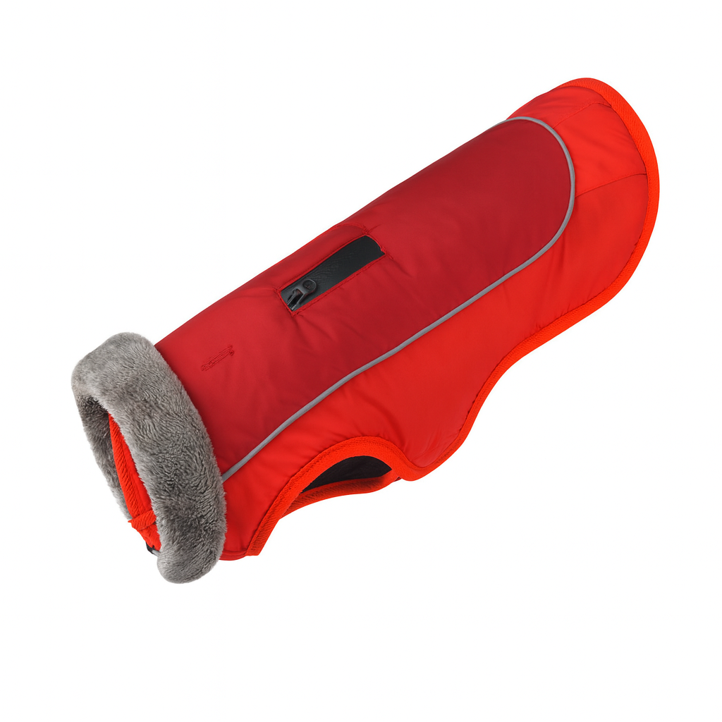 Fur Warm Padded Jacket - Safe & Snug for Cold Days