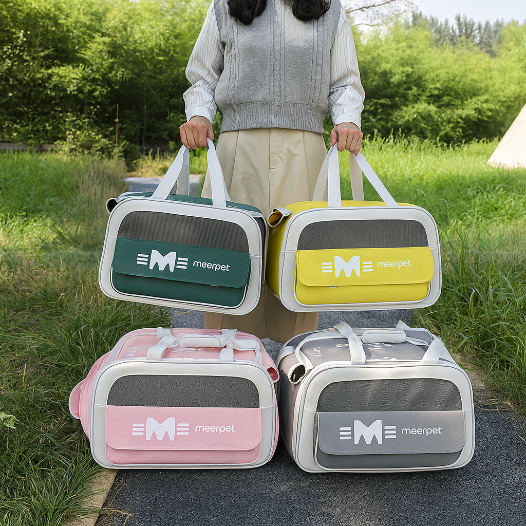 Happy Paws Pet Backpack - Convenient On-the-Go Travel for Pets