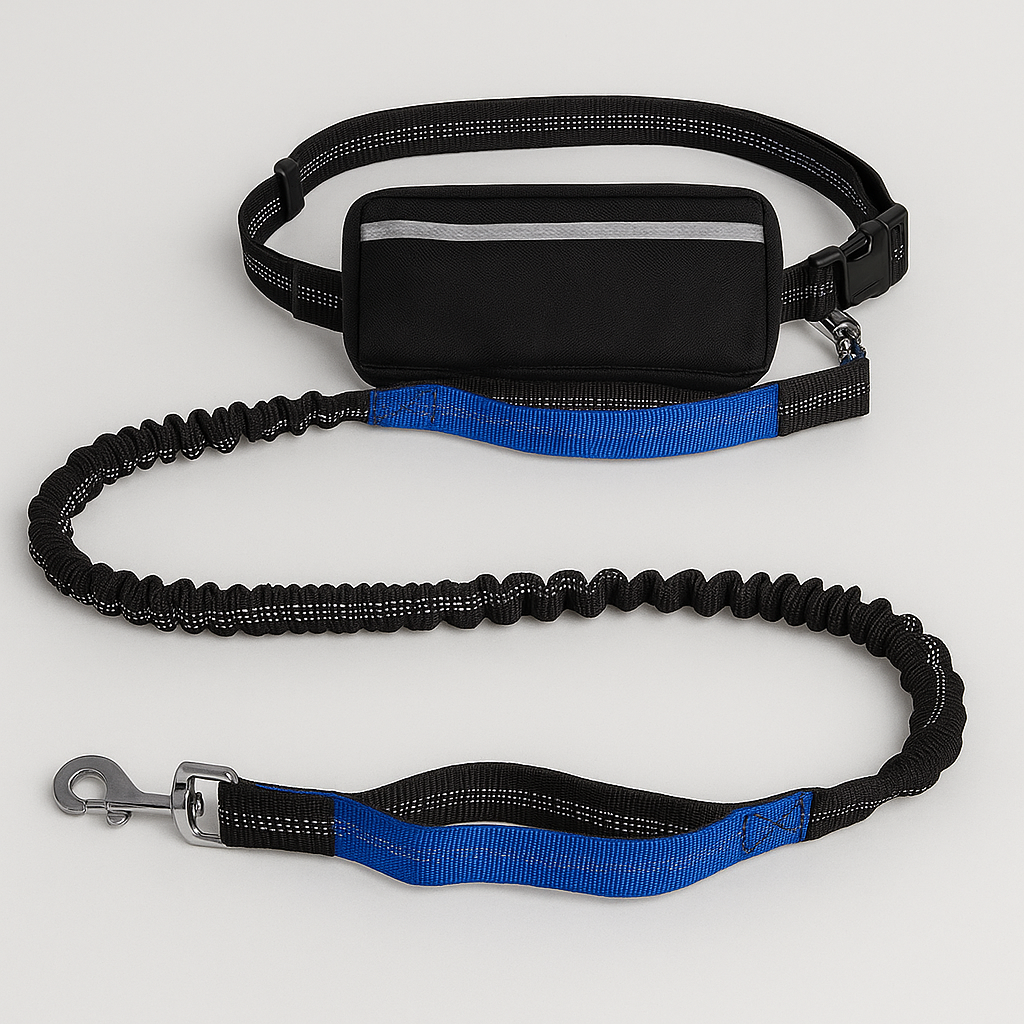 Reflective Run Dog Leash – Enjoy Hands-Free Walks Easily