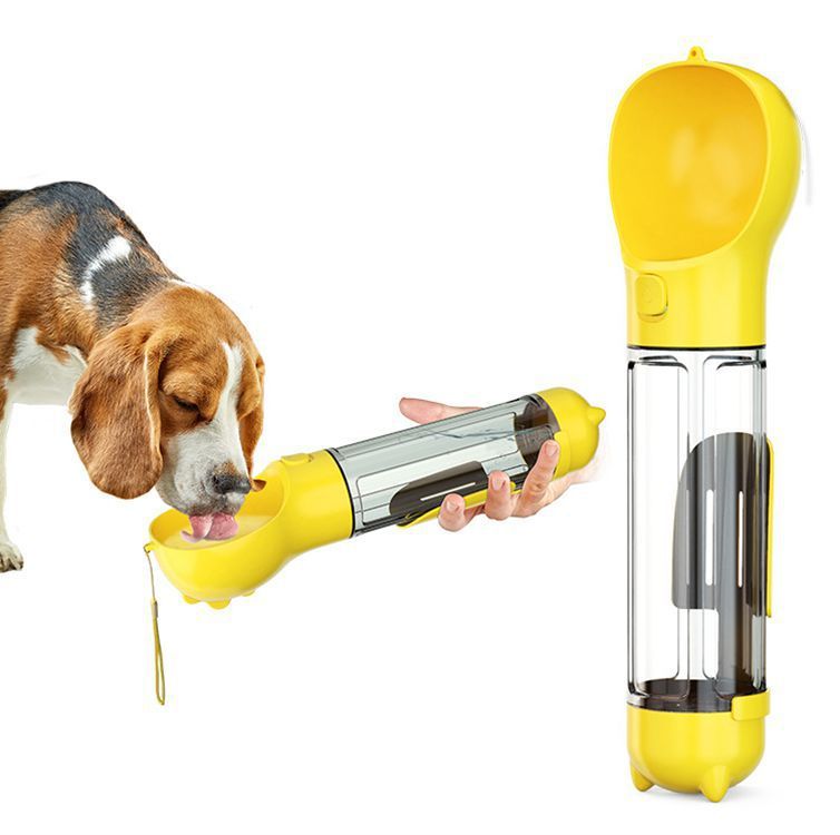 Pawfect 3-in-1 Dog Bottle – Water, Food & Poop Bags
