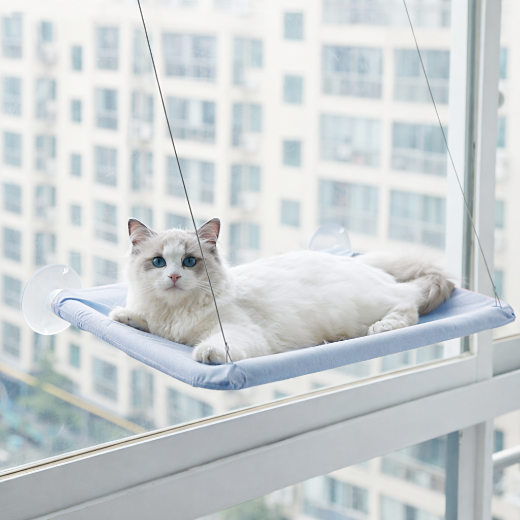 Happy Paws Window Bed – Give Your Cat the Best Sun Spot